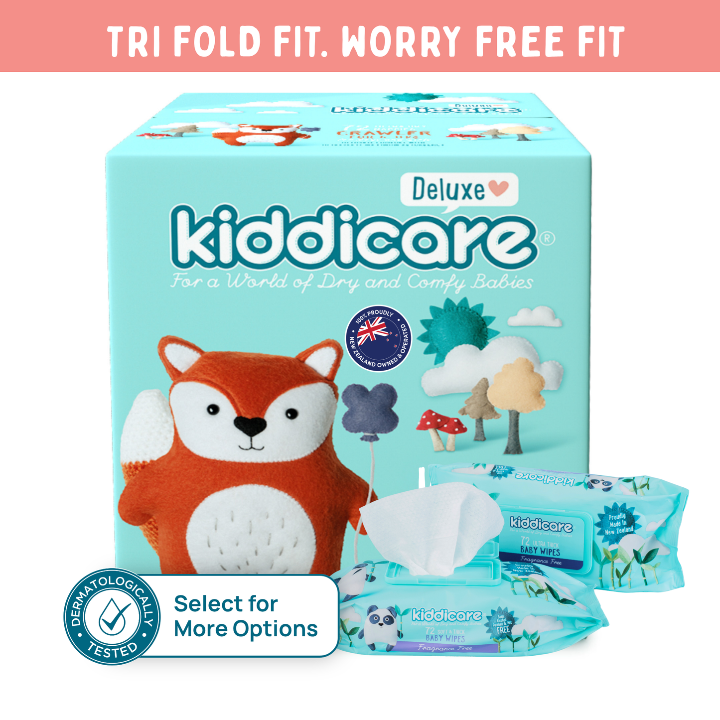 Monthly Diaper + Wipes Box