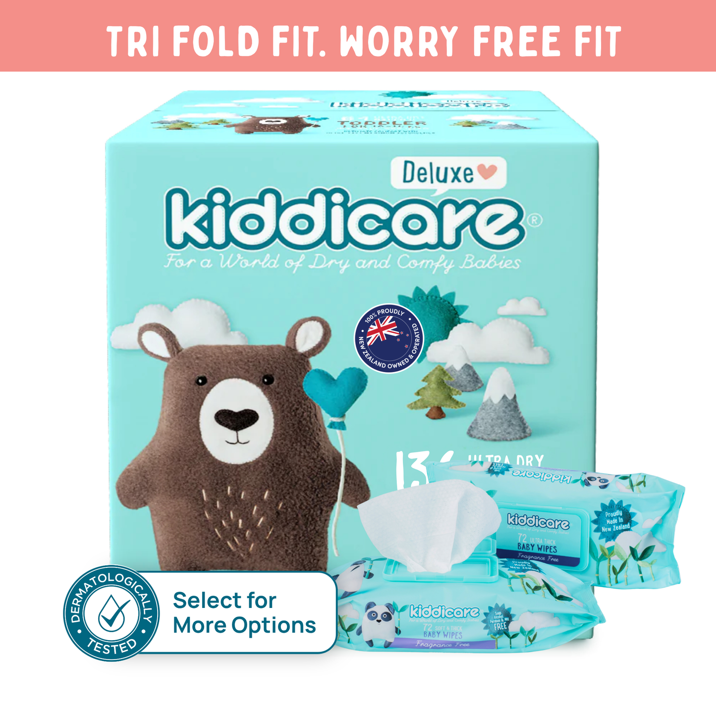Monthly Diaper + Wipes Box